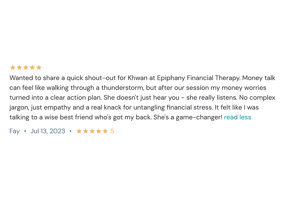 Epiphany Financial Therapy