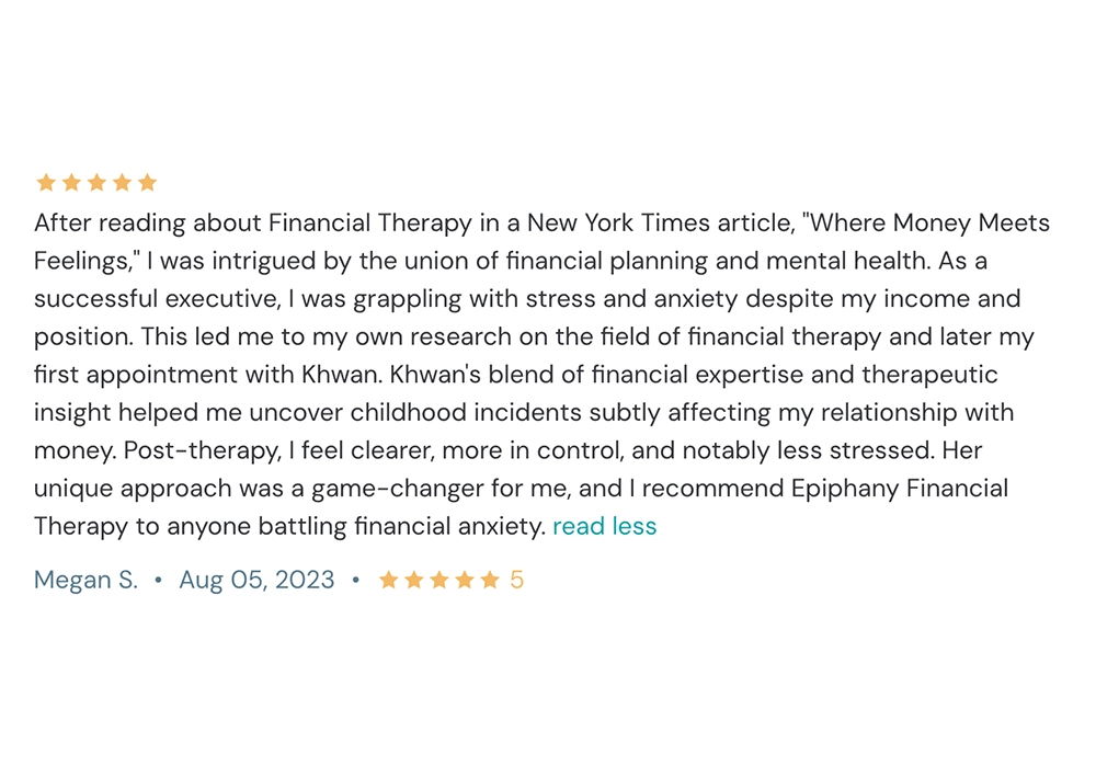 Epiphany Financial Therapy